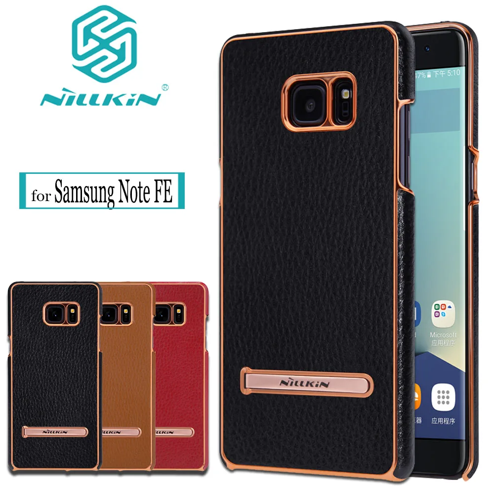 

Nilkin for Samsung Note FE Case NILLKIN M-jarl Vintage Business Kickstand Leather Cover for Samsung Galaxy 7 Note FE Fun Edition