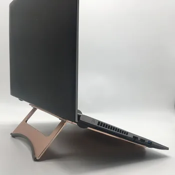 

Laptop Heat Dissipation Stand Adjustable Folding Office Anti-cervical Aluminum Alloy Computer Stand Simple Laptop Cooling Stand