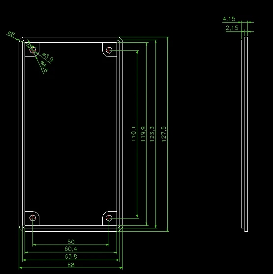 plastic enclosure for electronics control box szomk diy enclosure junction box plastic housing small abs instrument enclosure (7)