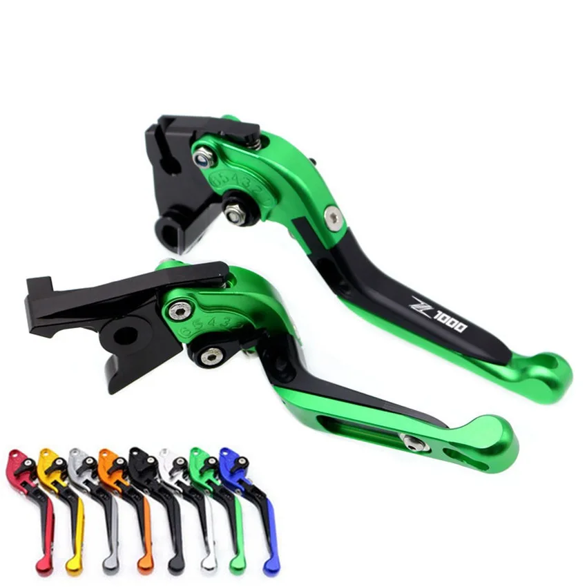 

For Kawasaki ZX6R ZX636R ZX6RR 2000-2004 Z1000 2003-2006 2004 2005 CNC Aluminum Motorcycle Extendable Folding Brake Clutch Lever
