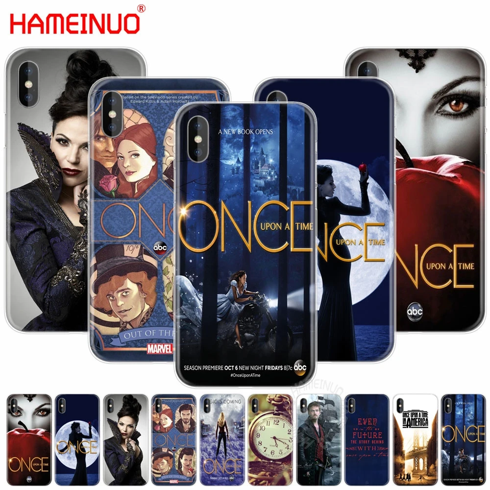 HAMEINUO чехол для сотового телефона Once Upon A Time iphone X 8 7 6 4 4s 5 5s SE 5c 6s plus | Мобильные