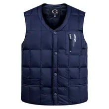 #0816 2016 Winter Mens warm vest Bodywarmer Vests of men Sleeveless jacket Men down vest Colete masculino inverno Chaleco hombre