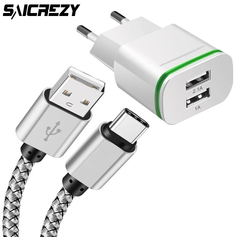 

USB-C Cable For LG V50 ThinQ 5G G8s Oneplus 3 3T 5 5T 6 6T 7 Pro USB Type C Charger 0.2/1/2 Meter Mobile EU Charging Wire Cords