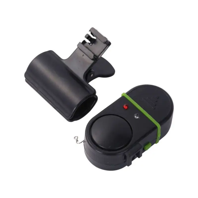 

New Electronic Fishing Bait Alarm Sound LED Lights Indicator Fish Rod Alarm Clip Angling Tackle
