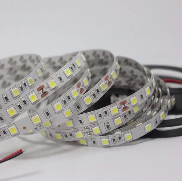 Светодиодная лента 24 в 5050 SMD 60 светодиодов/м светильник 5 м В светодиодная SMD5050 не