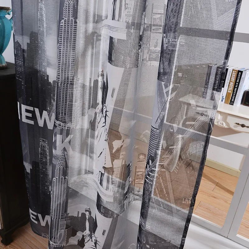 tulle curtains