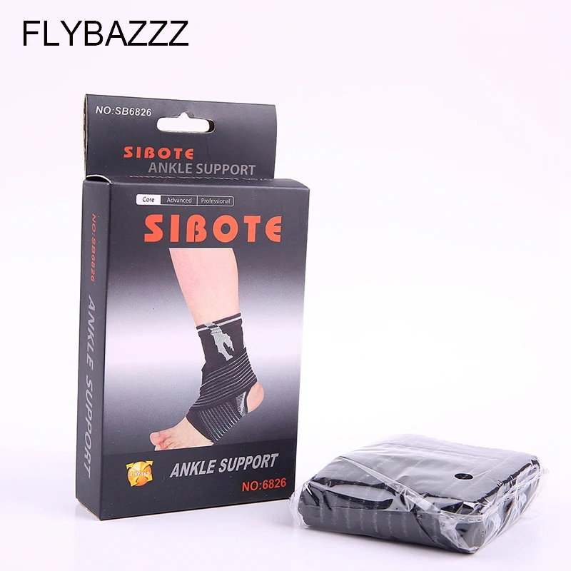FLYBAZZZ High Quality Sports Gym Pressure Bandage Ankle Support Brace Ankle Protector Ankle Orotection Adjustable Elastic Bands (4)