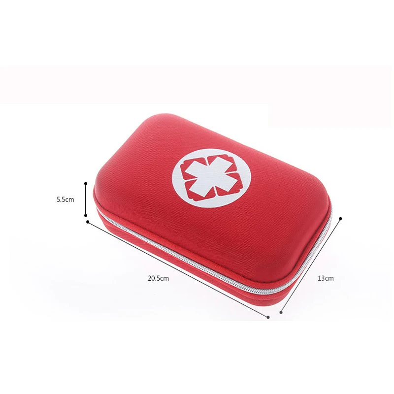 Black And Red Color First Aid Kits Portable Outdoor Survival Disaster Earthquake Emergency Bags Vehicle Mounted Medical Package