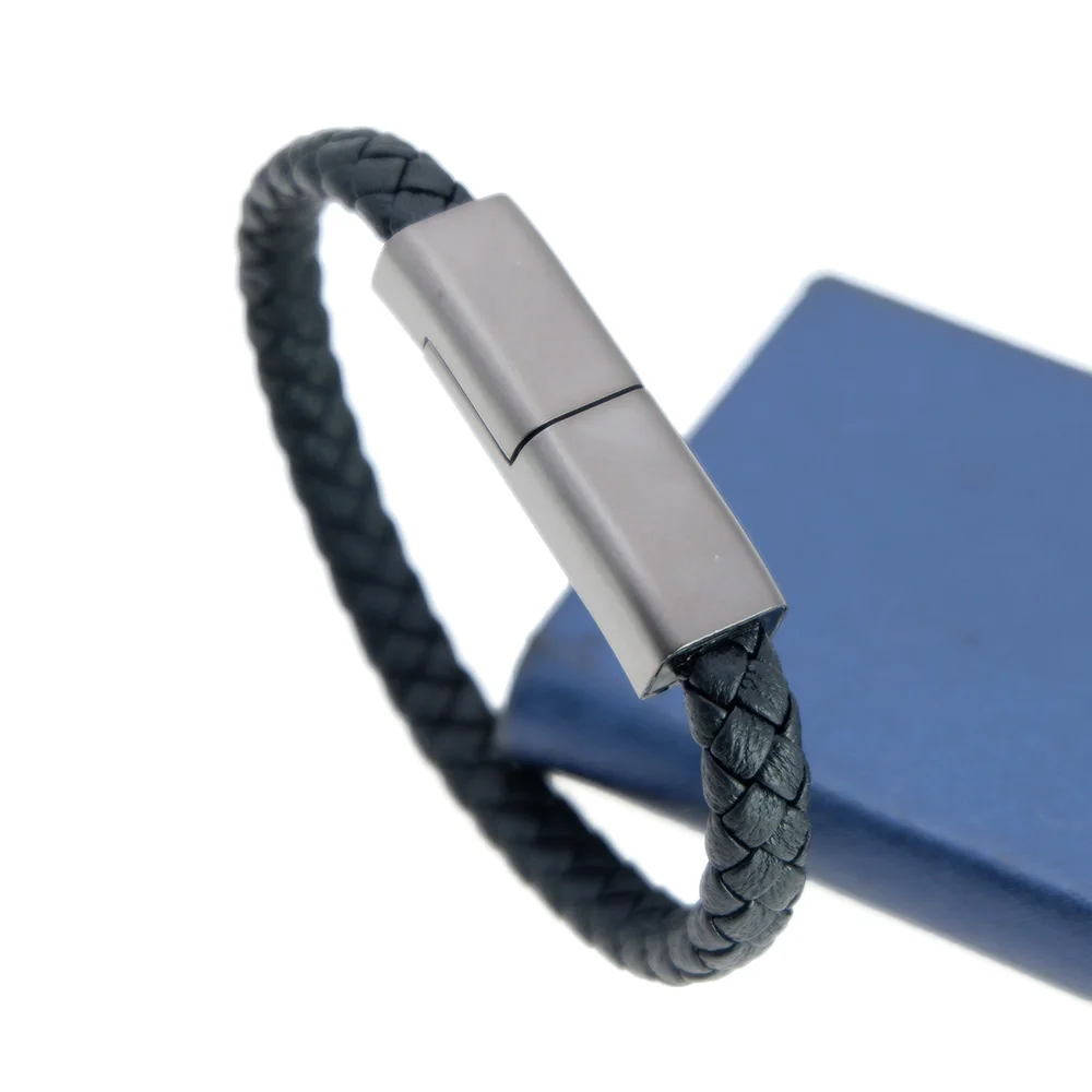 200kb black gray charging bracelet(22)