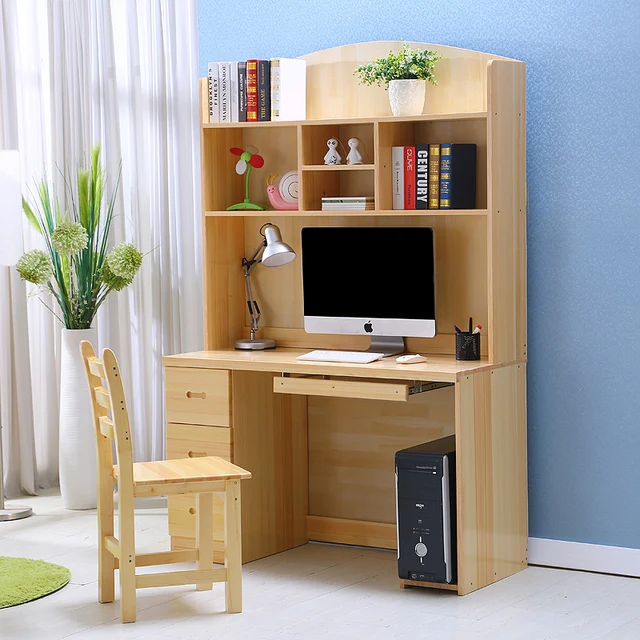 Escritorio de la computadora de escritorio de madera mesas de estudio