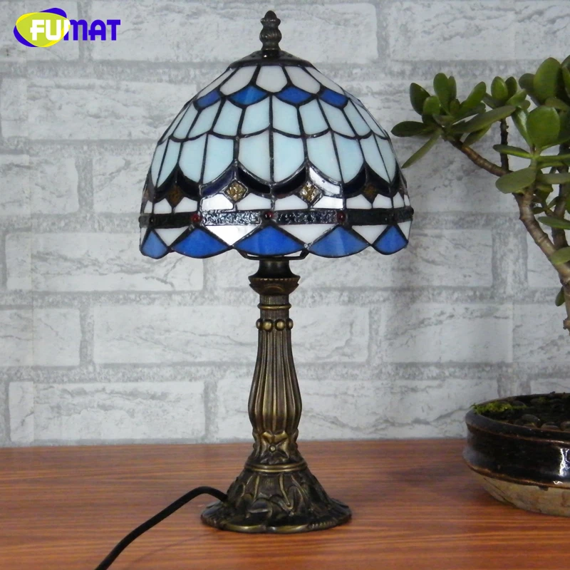 lampshade glass bedside
