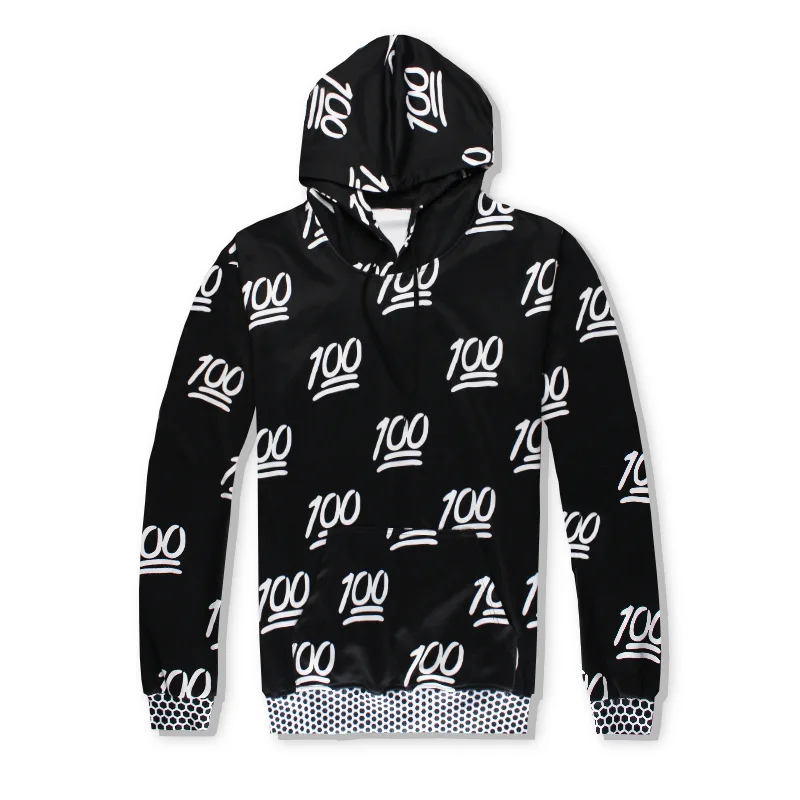 2 Pieces Sets Tracksuit Men New Brand Spring autumn Hooded Sweatshirt +Drawstring Pants Male 100 Printed Hoodies Tracksuit 2019