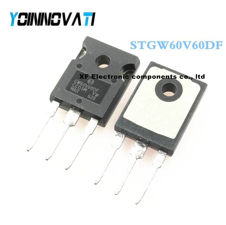 

Free shipping 10pcs/lot STGW60V60DF GW60V60DF STGW60V60 IGBT 600V 80A 375W TO247 Best quality