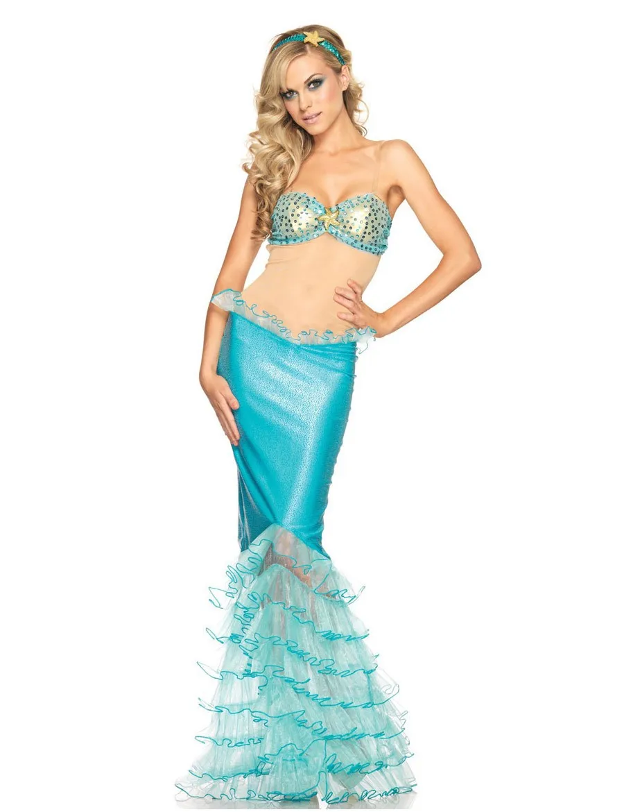 mysterious mermaid costume