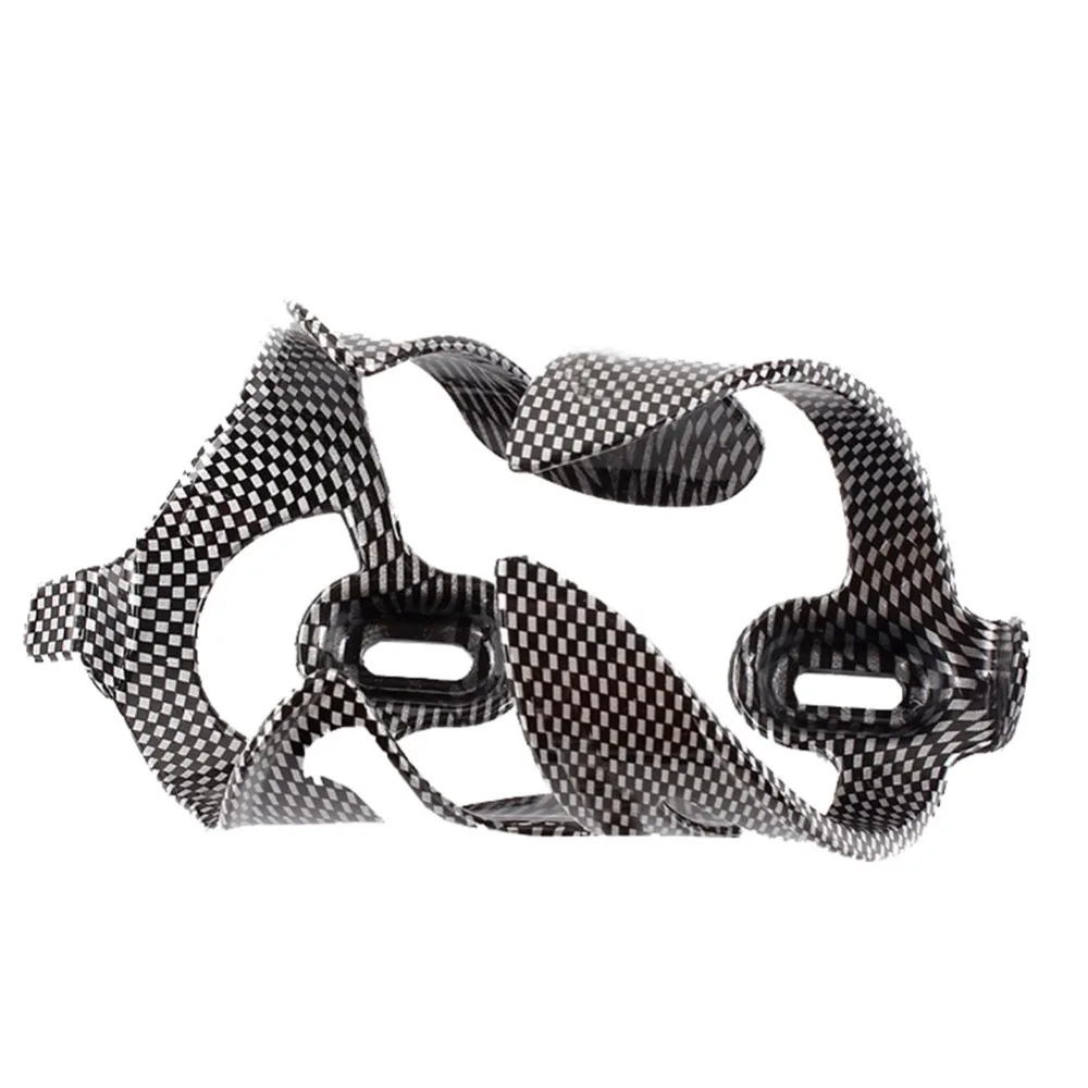 

2018 New High Quality Outdoor Cycling Bike Glass Carbon Fiber Pattern Water Bottle Rack MTB Cage Holder #277511