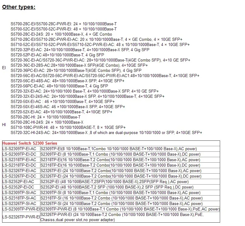 Гигабитный коммутатор Ethernet 24 порта оригинальный Huawei s6720s-26q-ei-24s SFP + 10 г Gigabit enternet коммутатор 24 порта s6720s-26q-ei-24s-ac