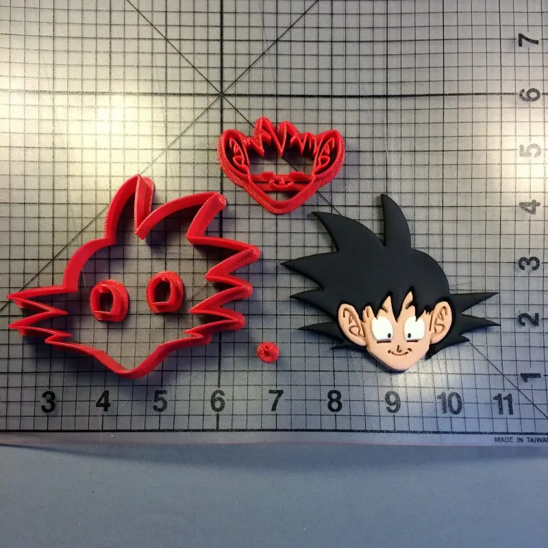 

Dragon Ball Zgoku Cookie Cutter Custom Made 3D Printed Cake Cutter Series Fondant Cupcake Topper Mold Cake Decoration Tool