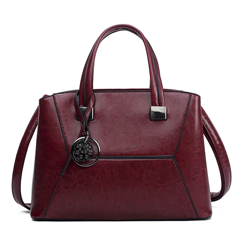 Wine Women Handbag Сумки с короткими ручками для женщин Роскошные сумки женские сумки дизайнерские сумки известный бренд сумки через плечо Bolsa Feminina - Цвет: Wine Women Handbag