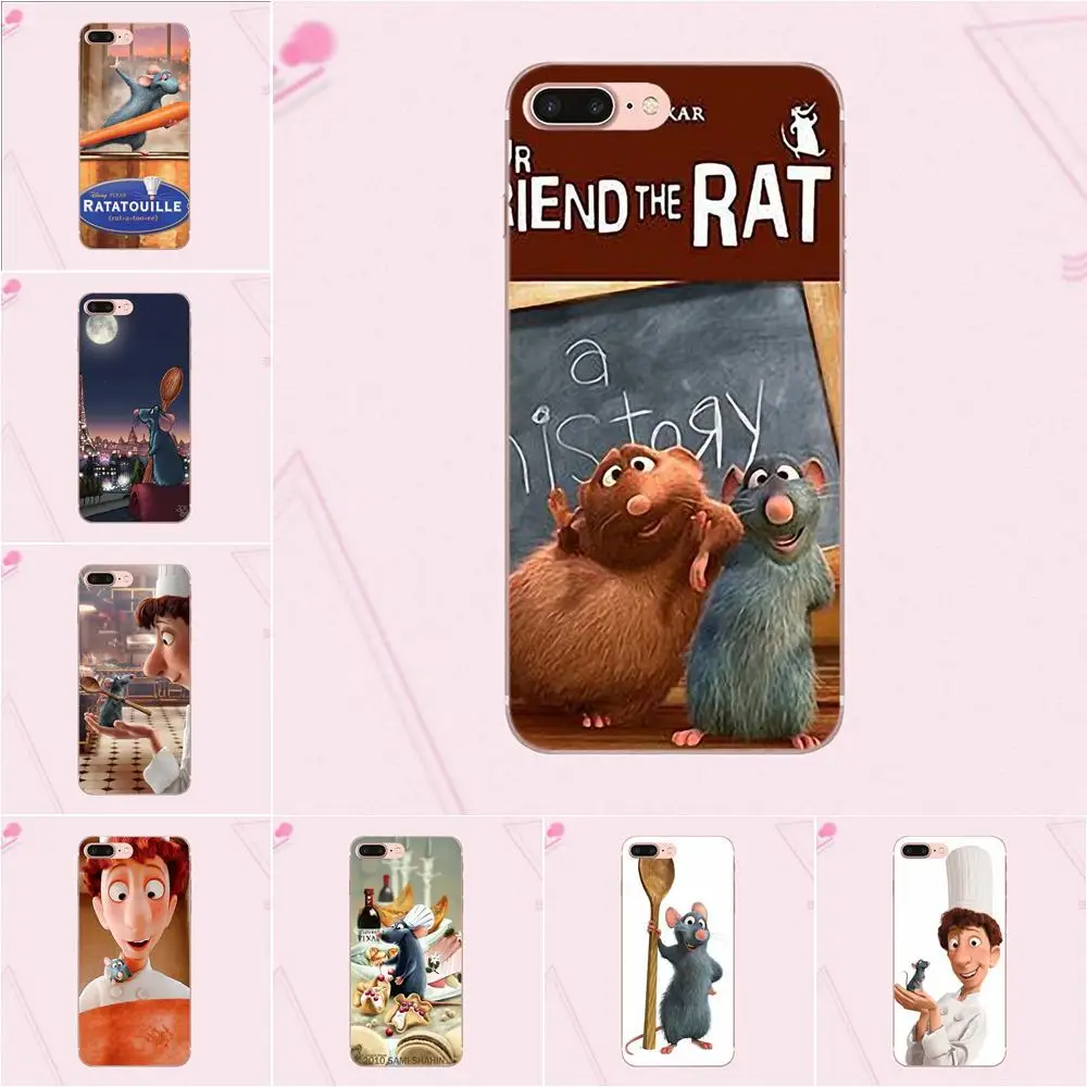 

Rubber Soft Phone Case For Samsung Galaxy Note 5 8 9 S3 S4 S5 S6 S7 S8 S9 S10 mini Edge Plus Lite Ratatouille Pixar Illust