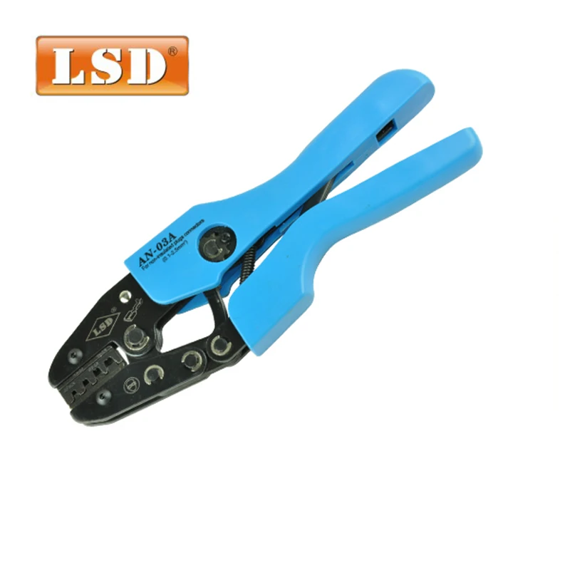 AN-03A hand crimping tool for open barrel terminals 1-2.5mm2 non-insulate terminal crimper | Инструменты