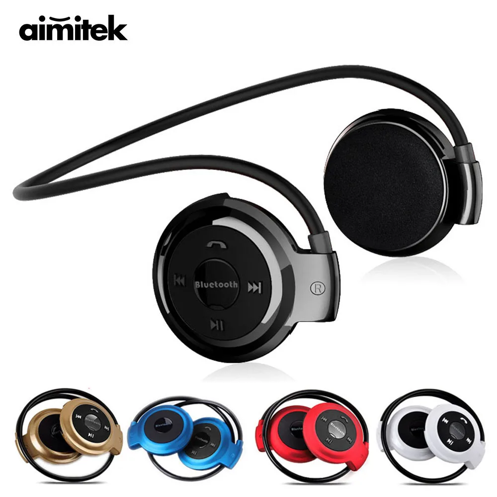 Mini 503 спортивные беспроводные Bluetooth наушники стерео MP3 музыкальный плеер