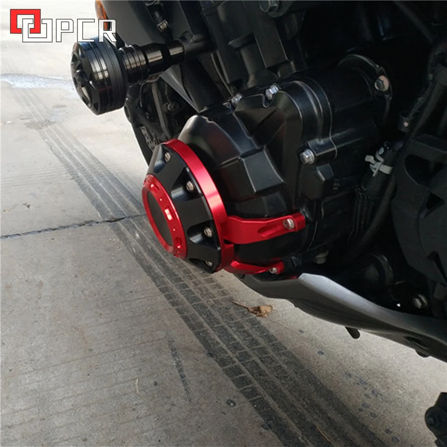MotorcycleCNC Алюминий двигателя Защитная крышка гвардии протекторы для Kawasaki Z1000 2010 2017
