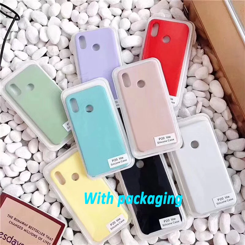 Оригинальный силиконовый чехол для телефона Xiaomi Mi 8 SE 6X A2 Mix 2S Официальный Cov Redmi Note