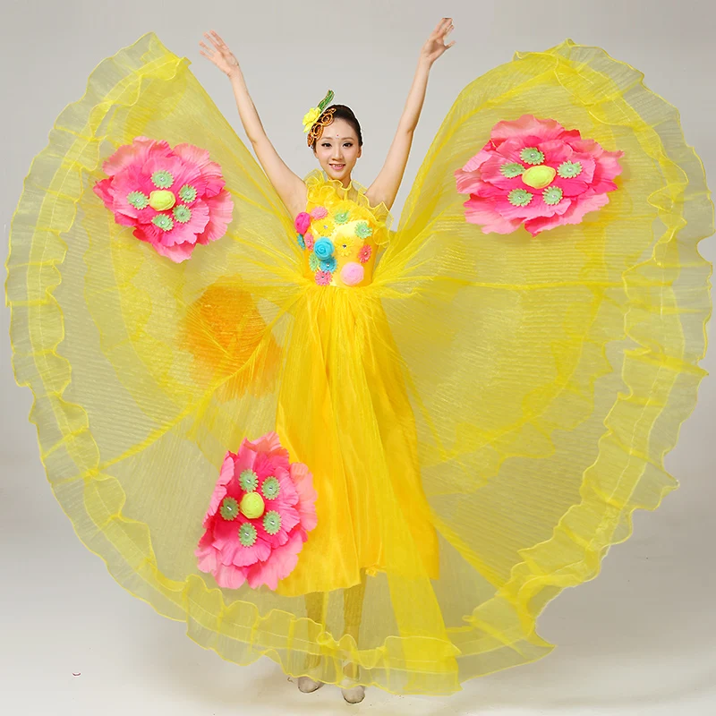 Танец фламенко платье открытие танец танцевальный костюм для сцены Одежда для взрослых фламенко платья для девочек