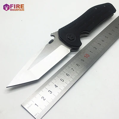 BMT ZT0620 тактический складной нож 9CR13MOV Лезвие G10 Ручка выживания универсальные ножи кемпинг Охота Открытый Портативный EDC инструмент - Цвет: Черный