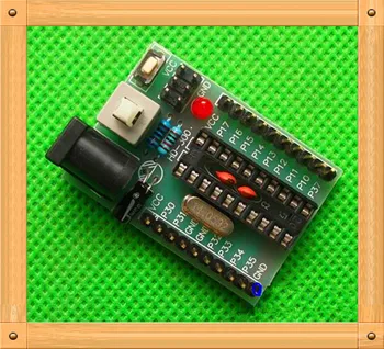 

Free Shipping!!! 5pcs 2051/2052 / 2052AD / 4052 / 4052AD-line 20-pin microcontroller minimum system board / development board