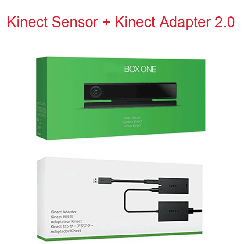 Original Kinect + Kinect Adaptor V2.0 Adapter power supply for Xbox One