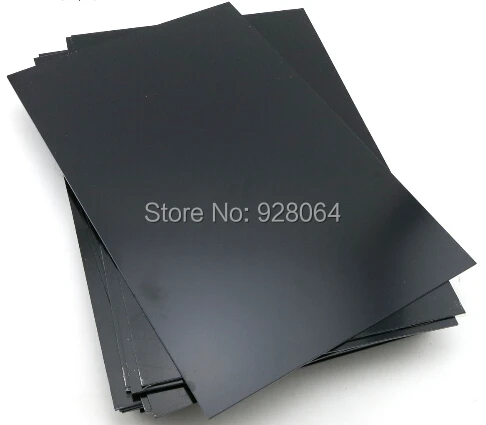 

Black ABS board /3 size select/ plastic reconstruction plate / diy model making material / architectural model accessories