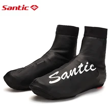 Santic Cycling Shoes Cover MTB Road Bike Bicycle Overshoes Winter Shoe Cover Windproof Cover Shoes Protector 5C09039H