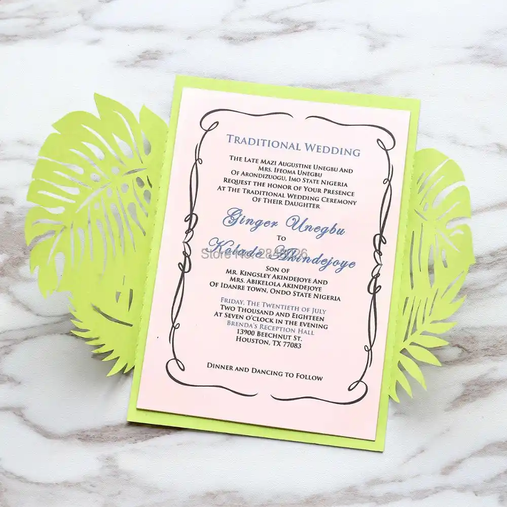 personalized folded cards