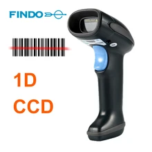 

FINDO 1d Wireless and wired Barcode Scanner CCD USB Automatic Handheld Bar Code Reader For Computer POS Laptop