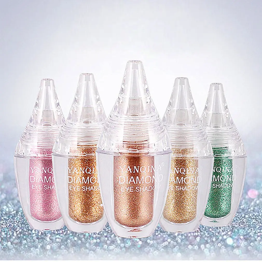 

Yanqina Eyeshadow 0813-mn-2178 01# Waterproof Liquid Eyeshadow Glow Long-wearing Intensity Color Smooth Sparkle Eyeshadow