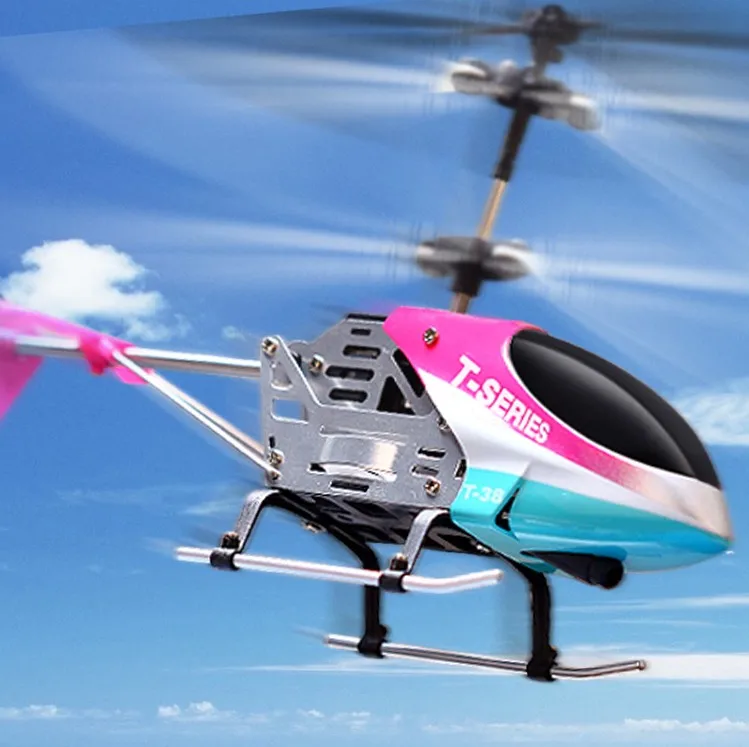 

MJX R/C Technic T-SERIES T38 Metal Body Gyro Indoor LED Mini Remote Control Helicopter Model Hobby Boy Gift