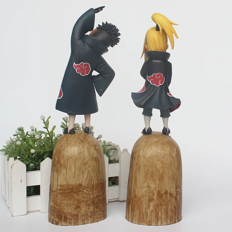 Аниме Наруто Акацуки ПВХ фигурка Дейдара Тоби Учиха Обито Коллекционная модель