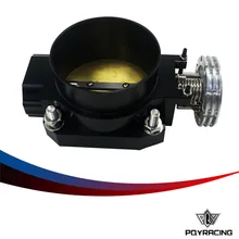PQY RACING-BLACK 80 ММ Q45 КОРПУСА ДРОССЕЛЬНОЙ ЗАСЛОНКИ Впускной Коллектор ДЛЯ nissan RB25DET RB26DET GTS RB20DT PQY6943BK