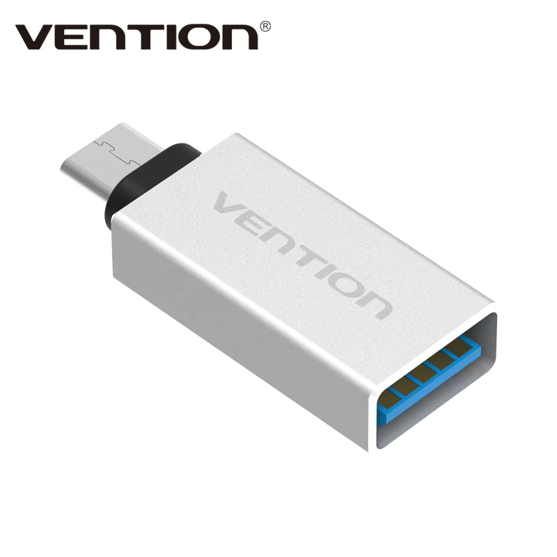 Vention Metal USB 3.1 USB-C Type C to 3.0 Converter Adapter OTG Function for Macbook Google Chromebook Oneplus Two | Электроника