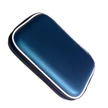 PU водонепроницаемый внешний жесткий диск Портативный чехол на молнии сумка чехол протектор для 2," WD Seagate