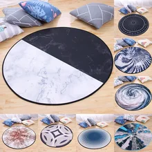 Космическая космическая Космическая Звезда Мягкий круглый ковер детская комната ковер гостиная толстая нескользящая Абсорбирующая подушка