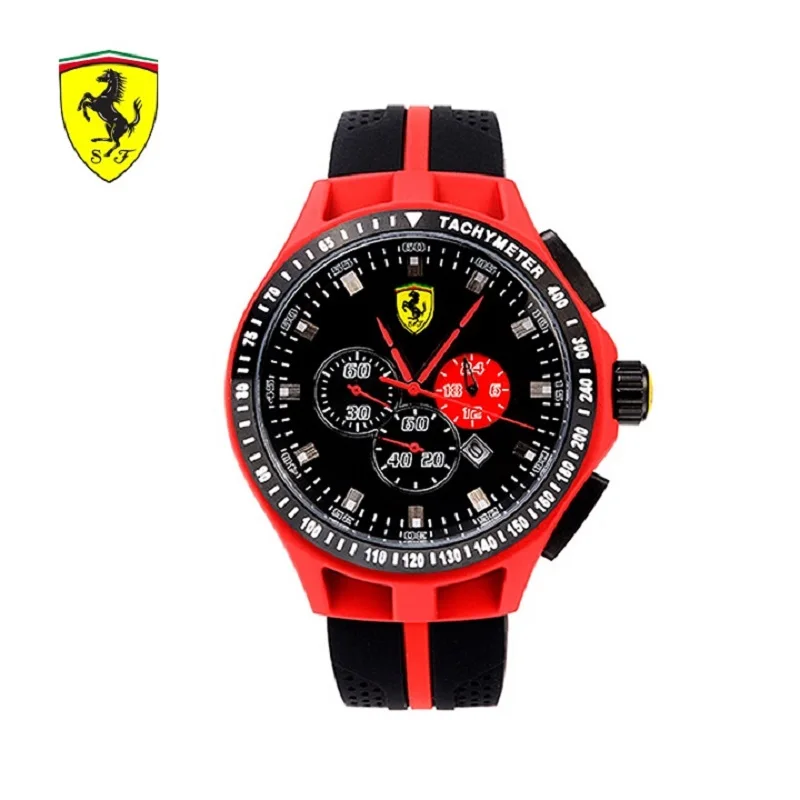 

SCUDERIA FERRARI Brands 2018 New Watch Men's Sports Fashion Waterproof Simple Male Quartz Watch Luxury Casual Wristwatch 8065332