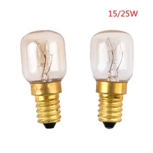 15/25 Вт E14 тостер/Паровая лампочки высокой Температура 300 градусов Плита капюшон лампы 220 V-240 V