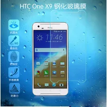 10 шт./лот для HTC One X9 ультратонкая класса премиум закаленное Стекло Экран протектор, Стекло Экран защитная пленка, сумка из полипропилена
