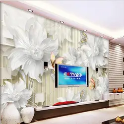 Beibehang Большой заказ обои HD суд ювелирных изделий с бриллиантами цветок обои фон Гостиная Спальня украшения