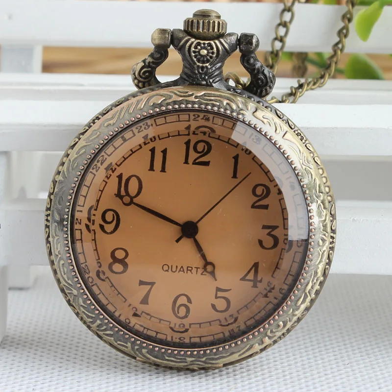 Корейская версия ретро дворец Чай карманные часы оптовая продажа Большой раскладушка кварцевые часы best подарок relogio де bolso CF1060