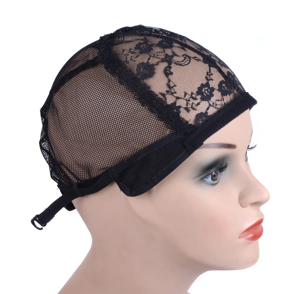Wig Cap For Making Wigs With Adjustable Strap On The Back Weaving Cap 