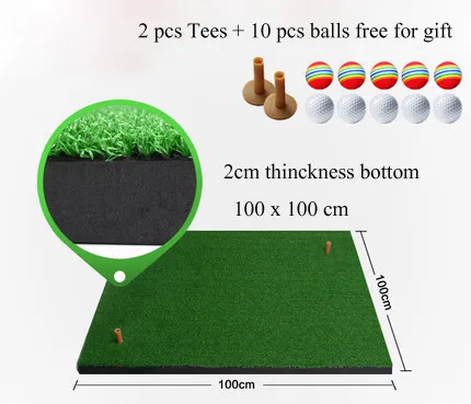golf hitting mat gold driving mat11