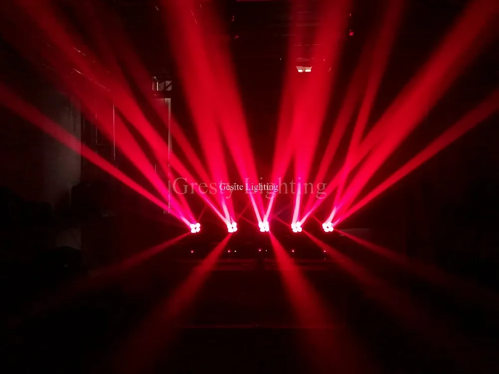 4 шт./лот LED 4x25 Вт Супер движущийся луч идеальный эффект свет для дискотевечерние